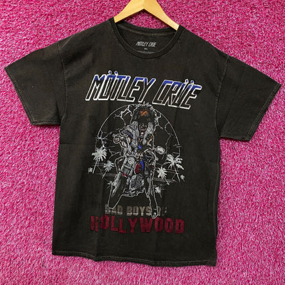 Mötley Crüe Bad Boys of Hollywood Graphic T-Shirt M/L