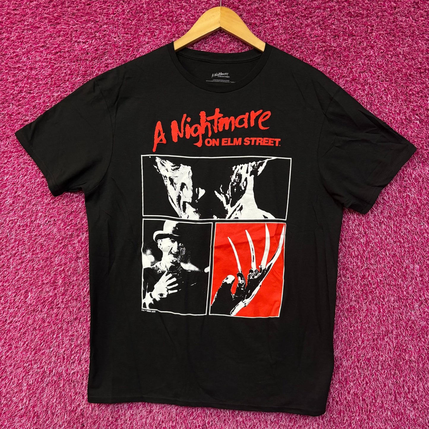 A Nightmare On Elm Street Horror Movie T-Shirt Small