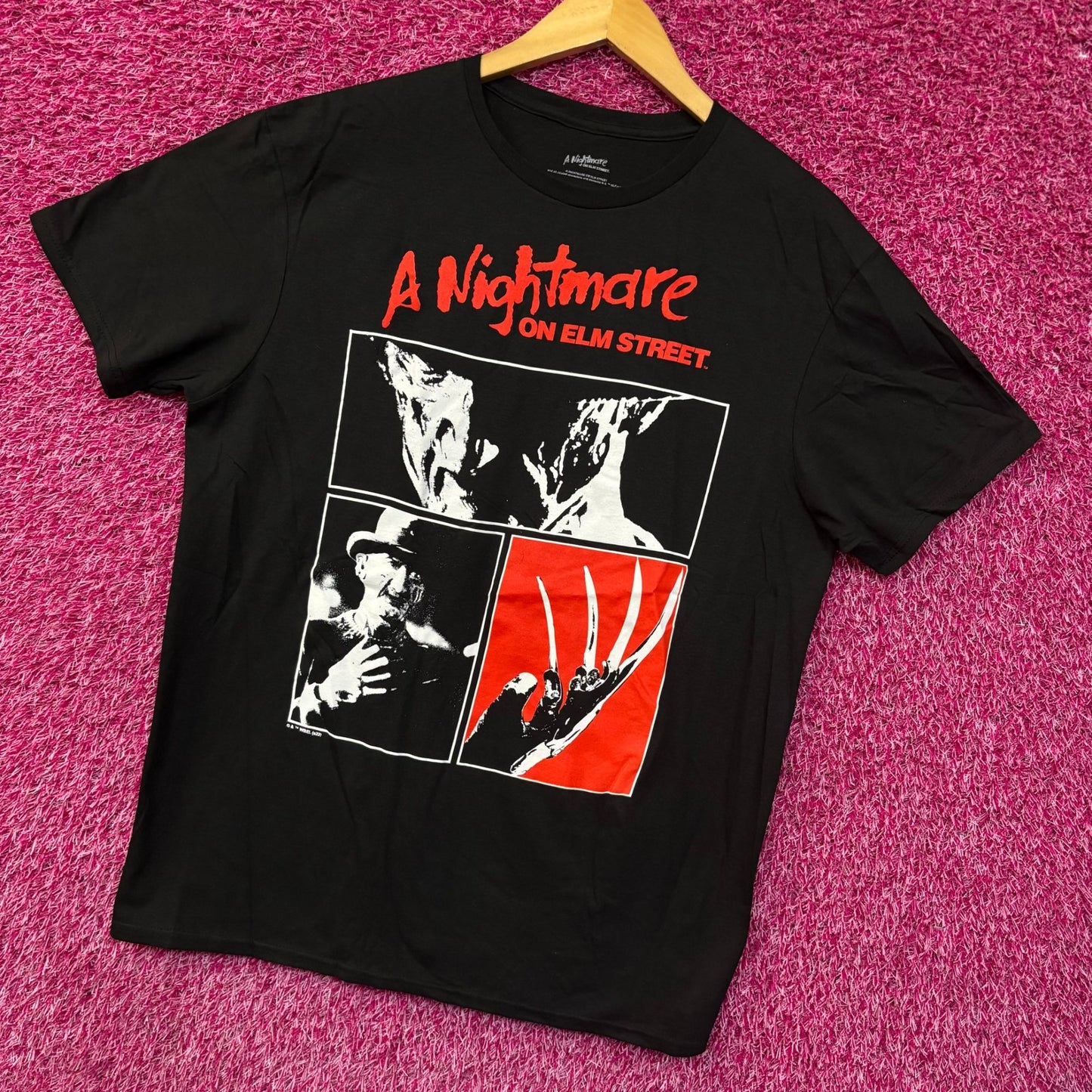 A Nightmare On Elm Street Horror Movie T-Shirt Small