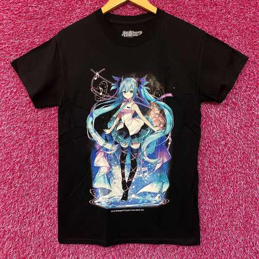 Hatsune Miku Power Up With Music T-Shirt size Extra Small