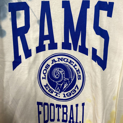 NFL Franchise NFC West Los Angeles Rams Tie-Dye Long Sleeve Medium