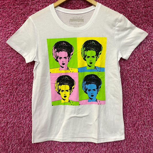 The Bride Of Frankenstein Monster Pop Art T-Shirt Small