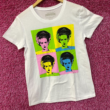 The Bride Of Frankenstein Monster Pop Art T-Shirt Small