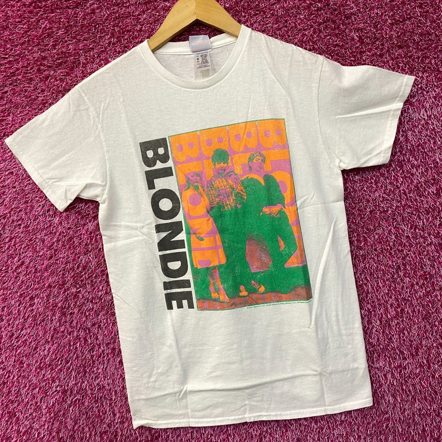 Blondie American Rock Band Graphic Design T-Shirt Extra small