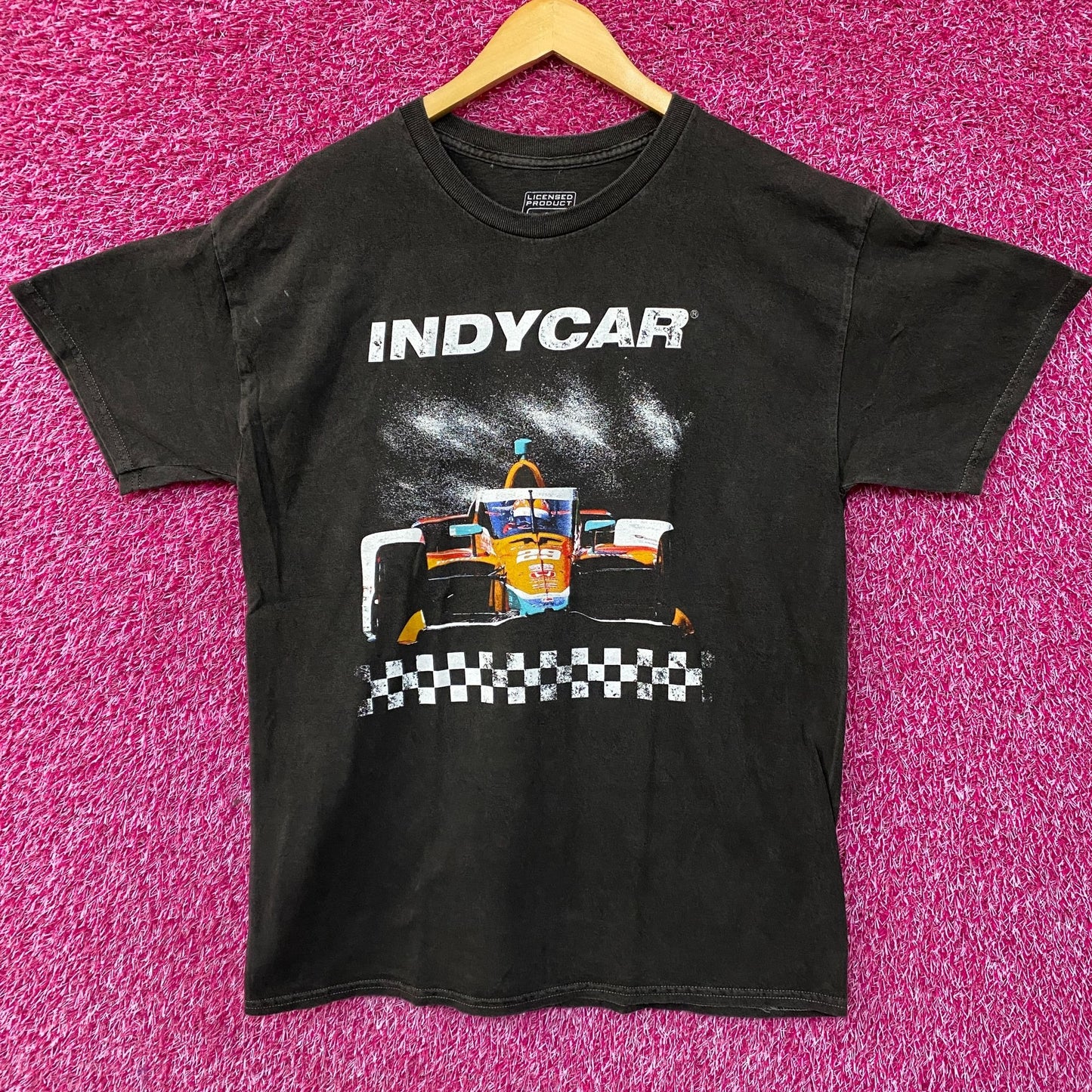 Philcos Boys' IndyCar Race Car Graphic Design T-Shirt Medium