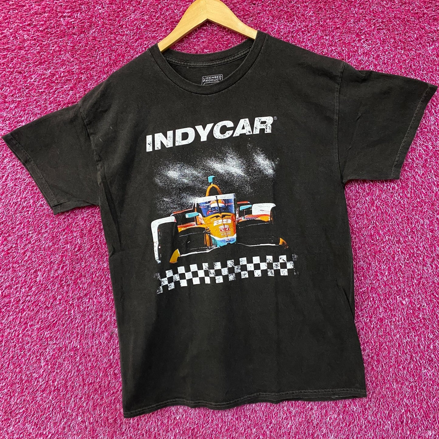 Philcos Boys' IndyCar Race Car Graphic Design T-Shirt Medium