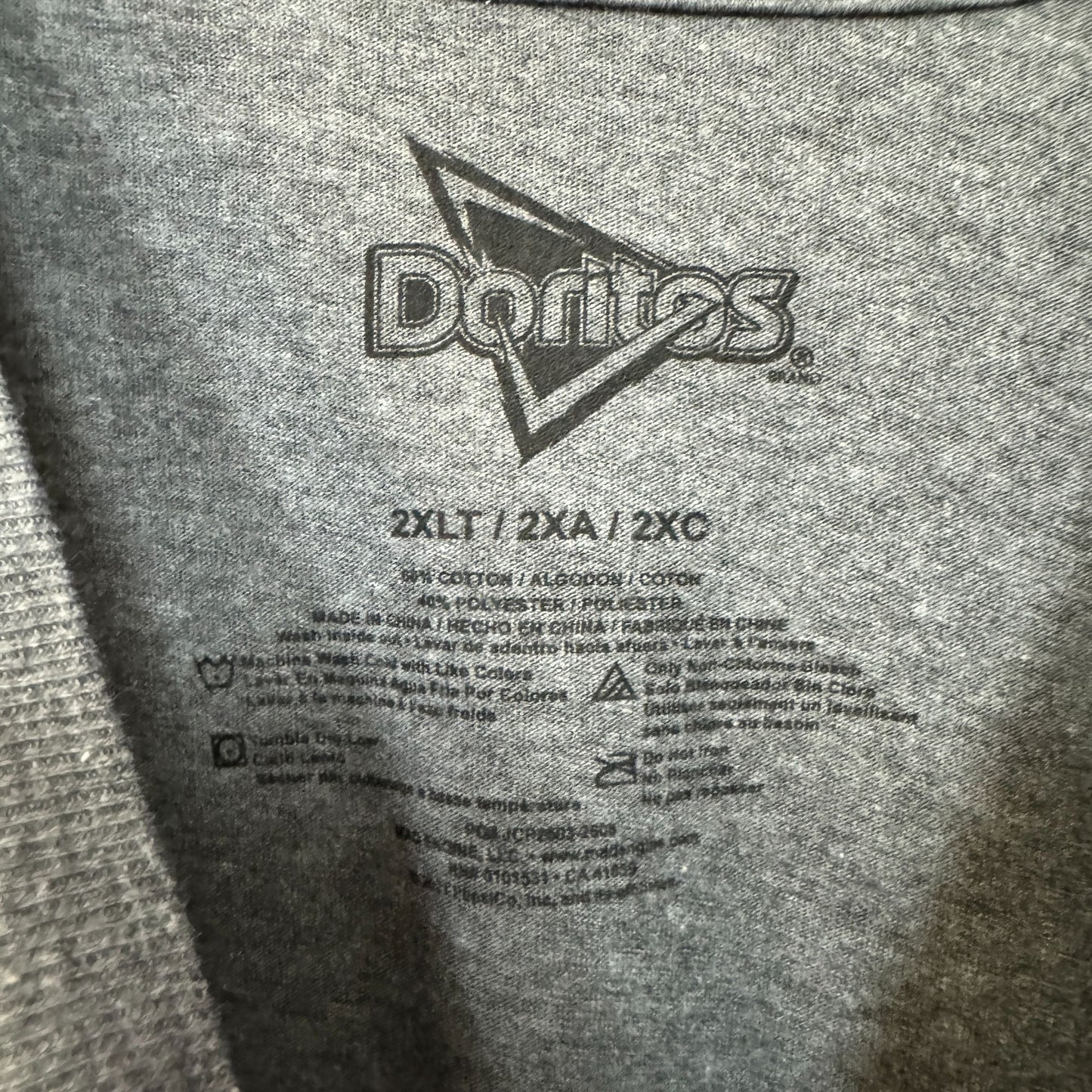 Doritos tortilla chips T-shirt size 2xl.
