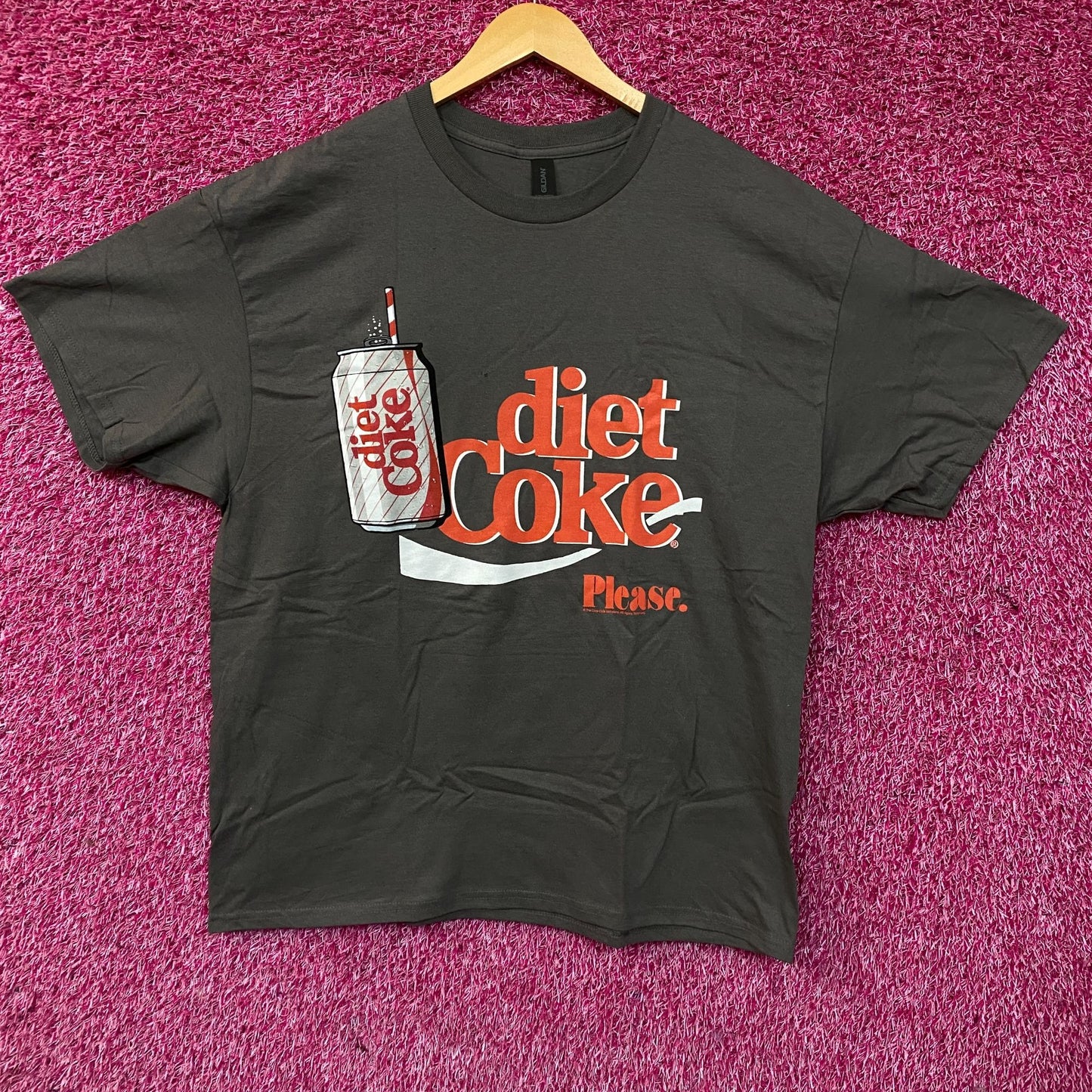 Coca-Cola Diet Coke Please Graphic T-Shirt XL