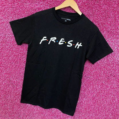 Fashion Nova Keepin' It Fresh Graphic T-Shirt Small