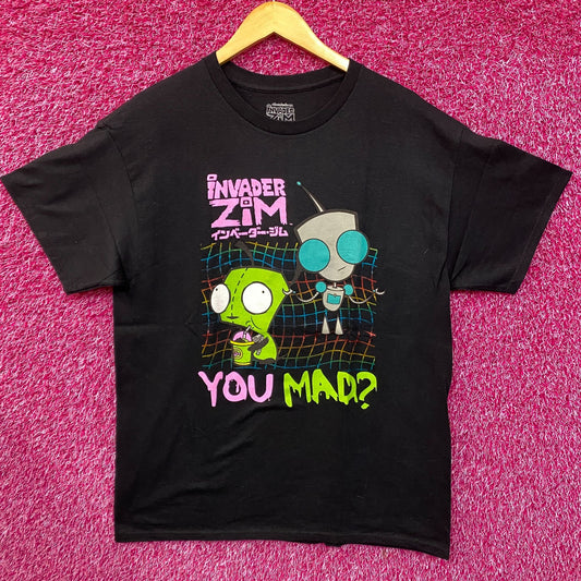 Nickelodeon Invader Zim You Mad Gir T-Shirt Size XL
