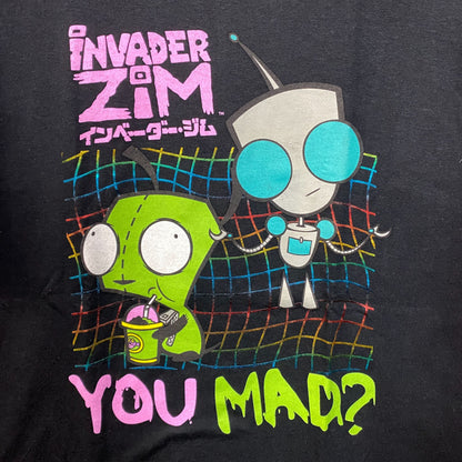 Nickelodeon Invader Zim You Mad Gir T-Shirt Size XL