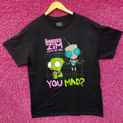 Nickelodeon Invader Zim You Mad Gir T-Shirt Size XL