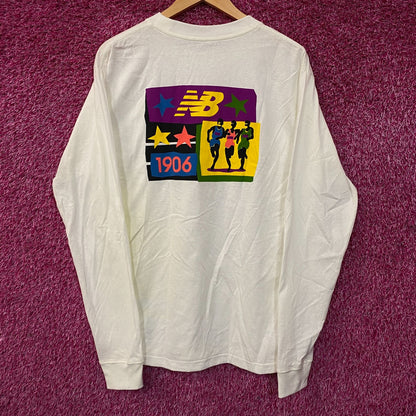 New Balance Made in USA Graphic Long Sleeve T-Shirt Medium