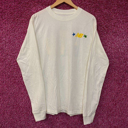 New Balance Made in USA Graphic Long Sleeve T-Shirt Medium