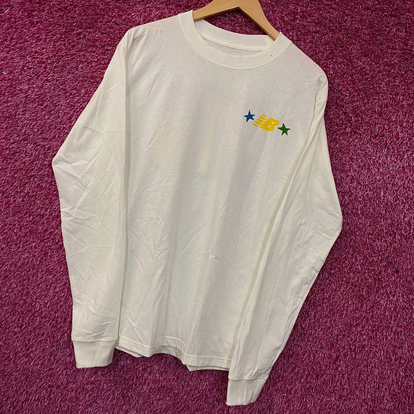 New Balance Made in USA Graphic Long Sleeve T-Shirt Medium