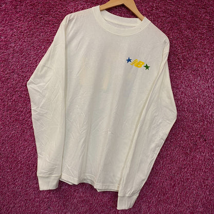 New Balance Made in USA Graphic Long Sleeve T-Shirt Medium