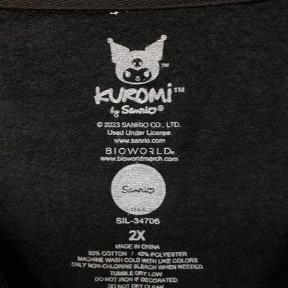 Kuromi skulls Crewneck sweater size 2x