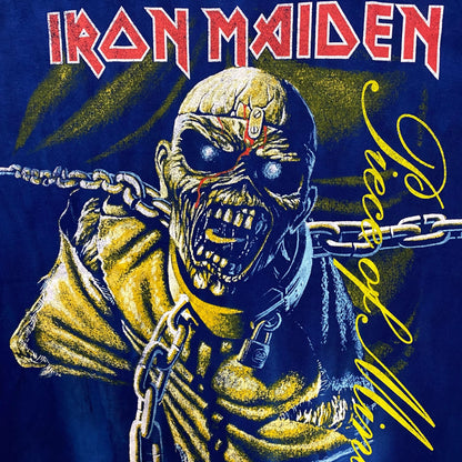 Iron Maiden Piece of Mind Heavy Album Art Metal Tie Dye Medium