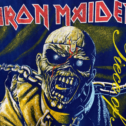 Iron Maiden Piece of Mind Heavy Album Art Metal Tie Dye Medium