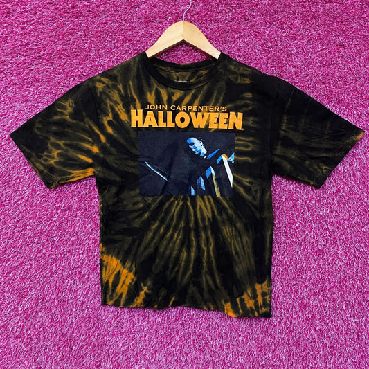 John Carpenter's Halloween Micheal Myers Tie Dye Cropped T-Shirt Small