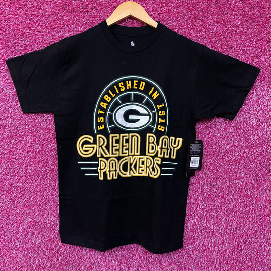 NFL Green Bay Packer Established In 1919 Graphic T-Shirt Small