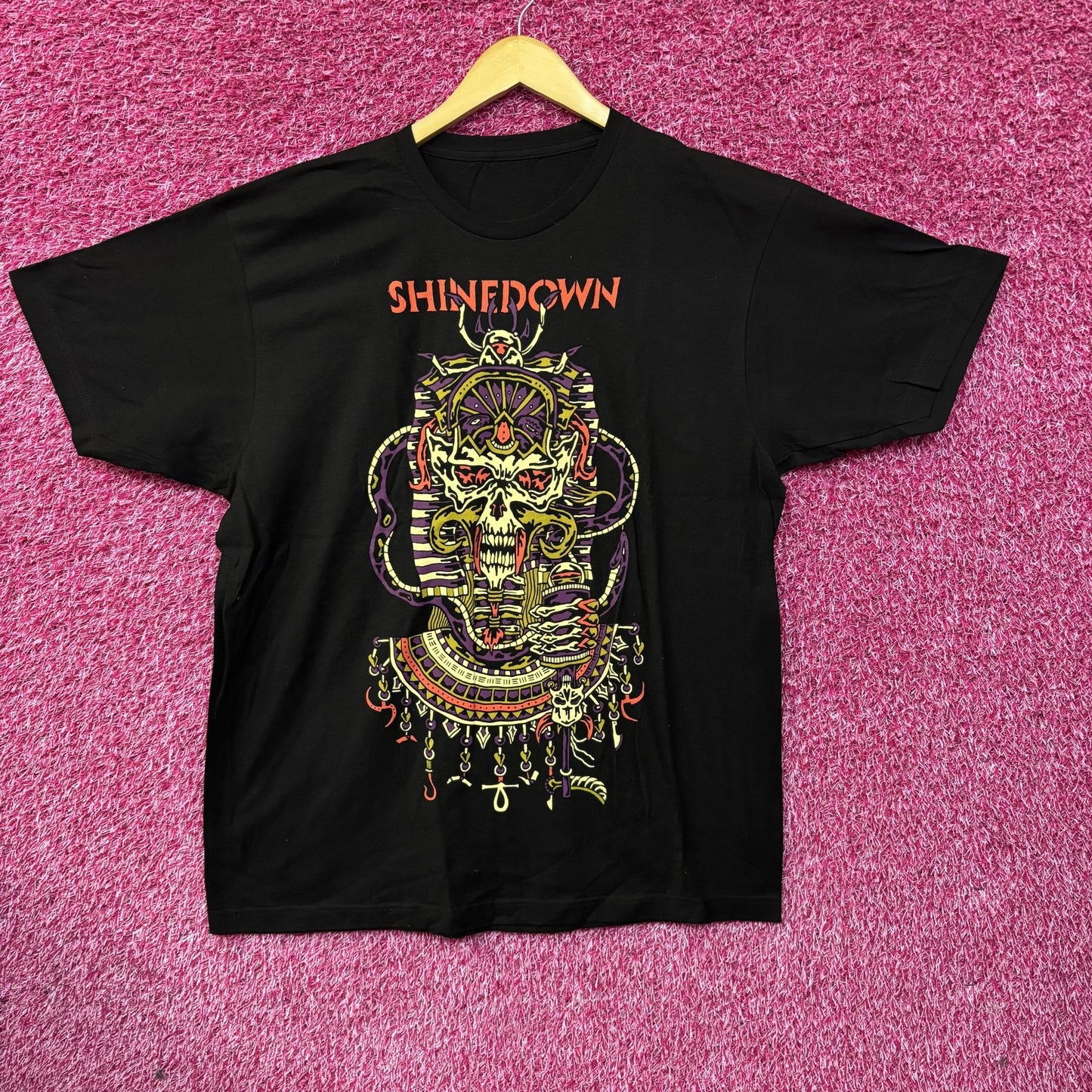 Shine Down Planet Zero Black T-Shirt XL