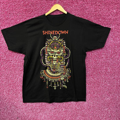 Shine Down Planet Zero Black T-Shirt XL