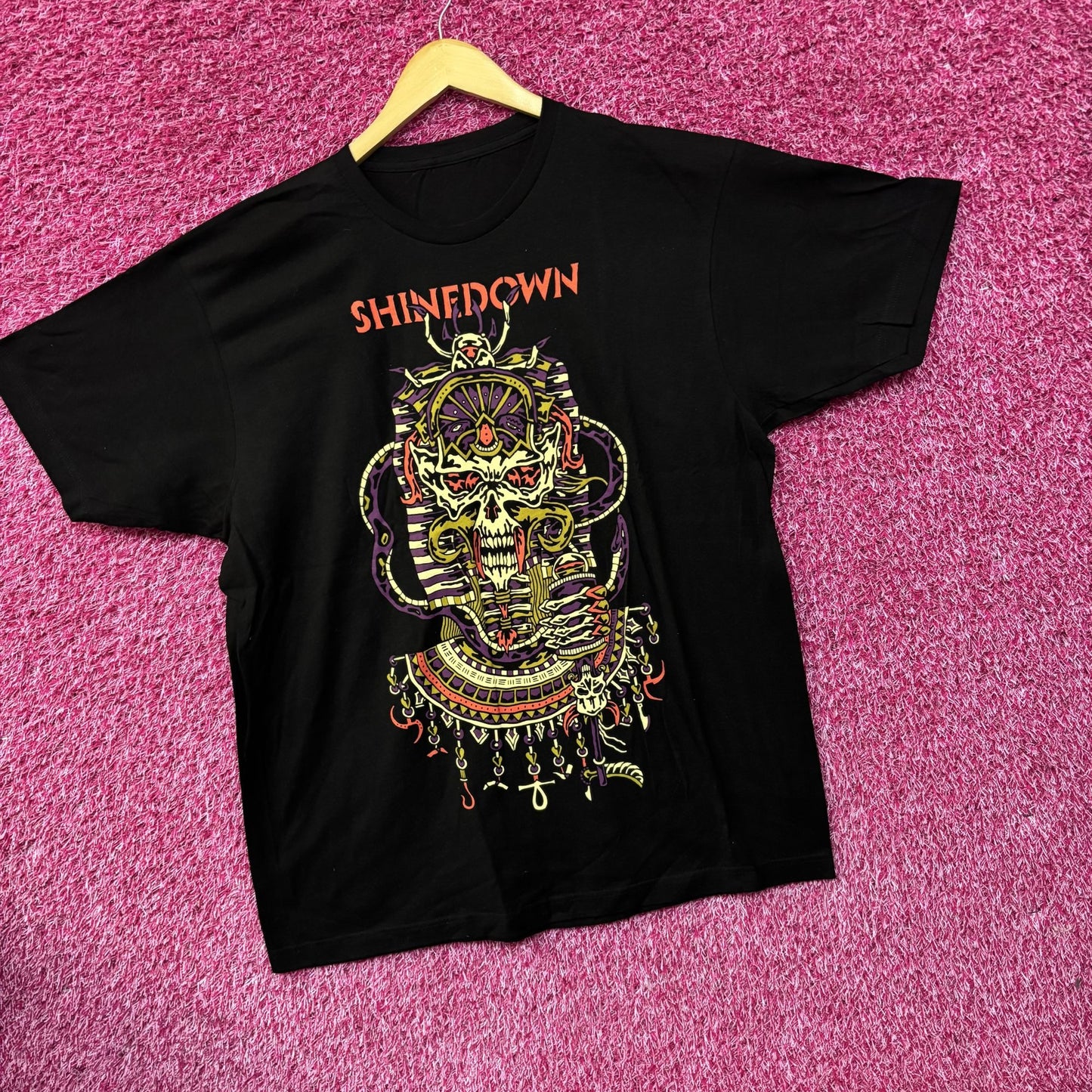 Shine Down Planet Zero Black T-Shirt XL