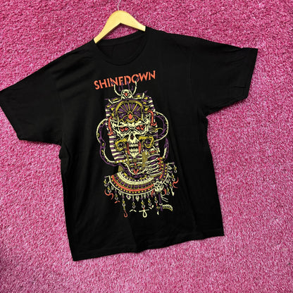 Shine Down Planet Zero Black T-Shirt XL