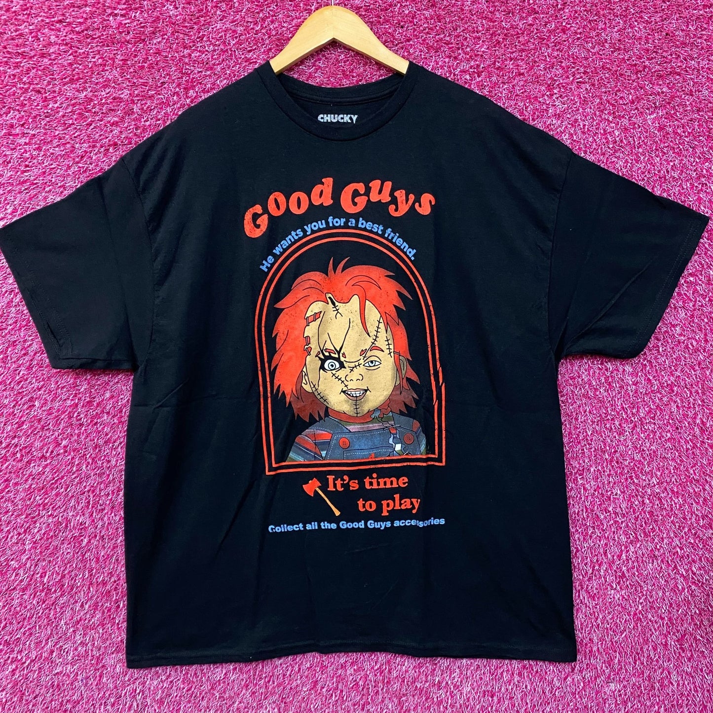 Childs Play Chucky Good Guys Horror  T-Shirt 2XL