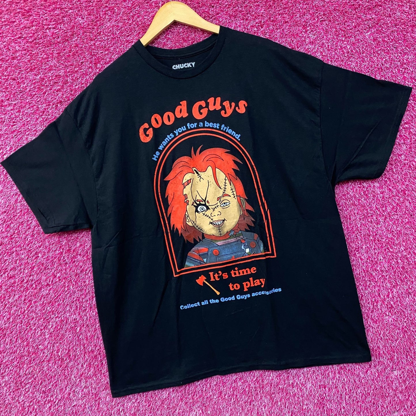 Childs Play Chucky Good Guys Horror  T-Shirt 2XL