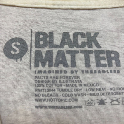 Black Matter Pacts Are Forever Baphomet Beige T-Shirt Small