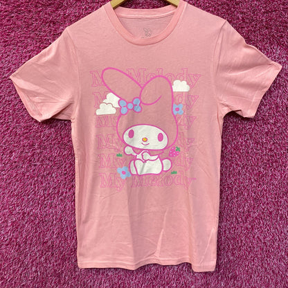 My Melody Kawaii Strawberry Fields Forever Sanrio T-Shirt Small