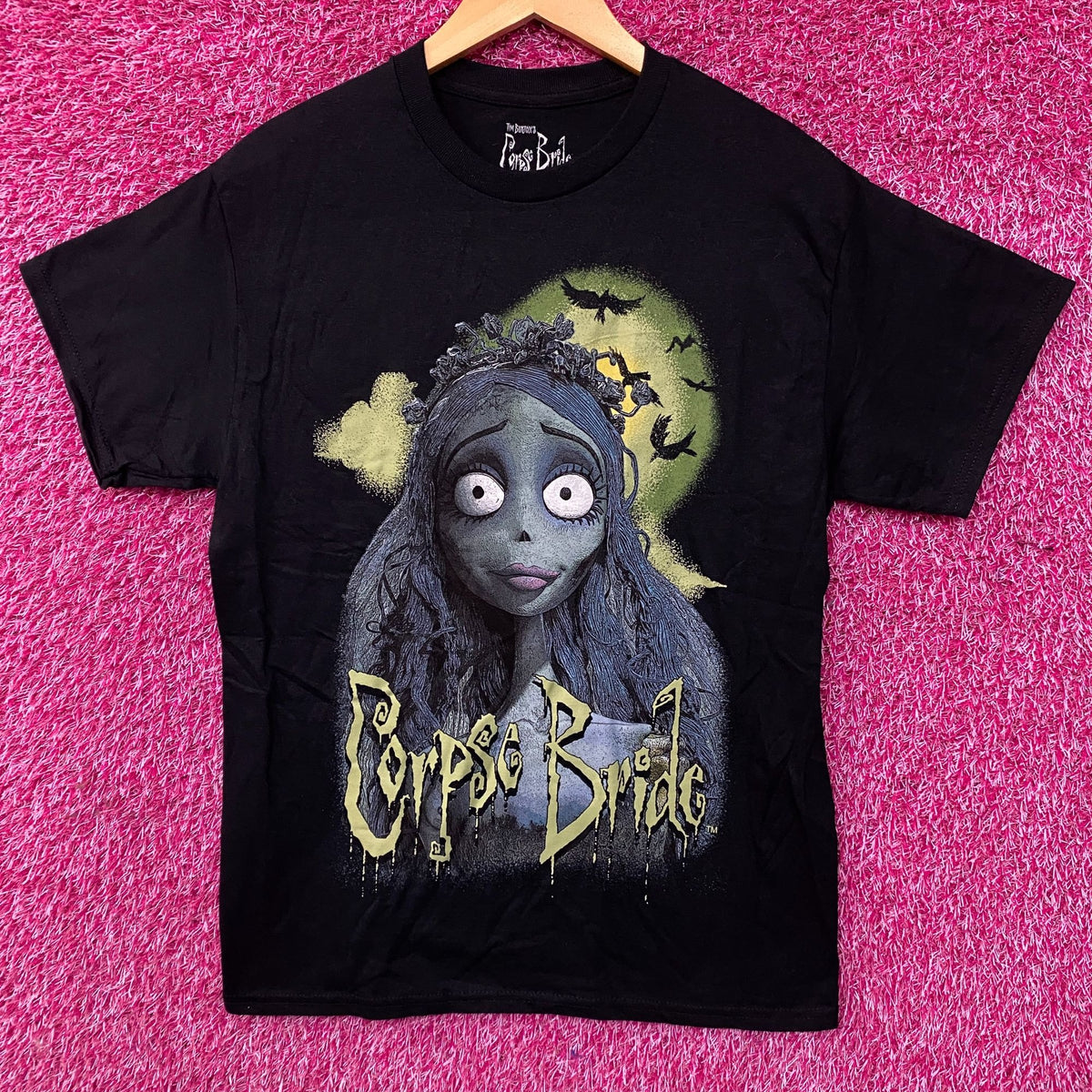 Tim Burton Corpse Bride Emily Graphic Tee Medium