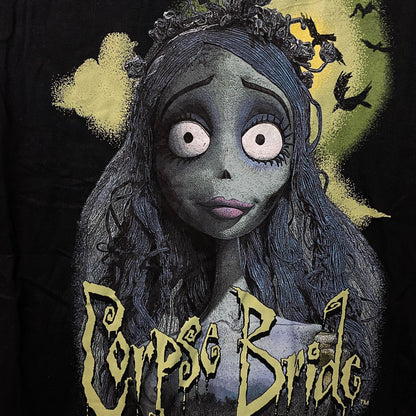 Tim Burton Corpse Bride Emily Graphic Tee Medium