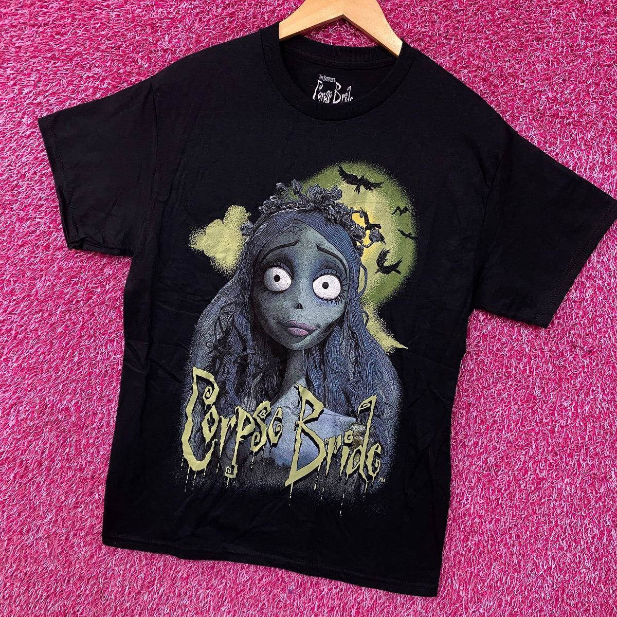 Tim Burton Corpse Bride Emily Graphic Tee Medium