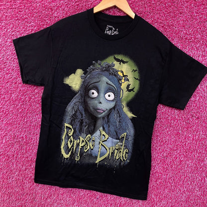 Tim Burton Corpse Bride Emily Graphic Tee Medium