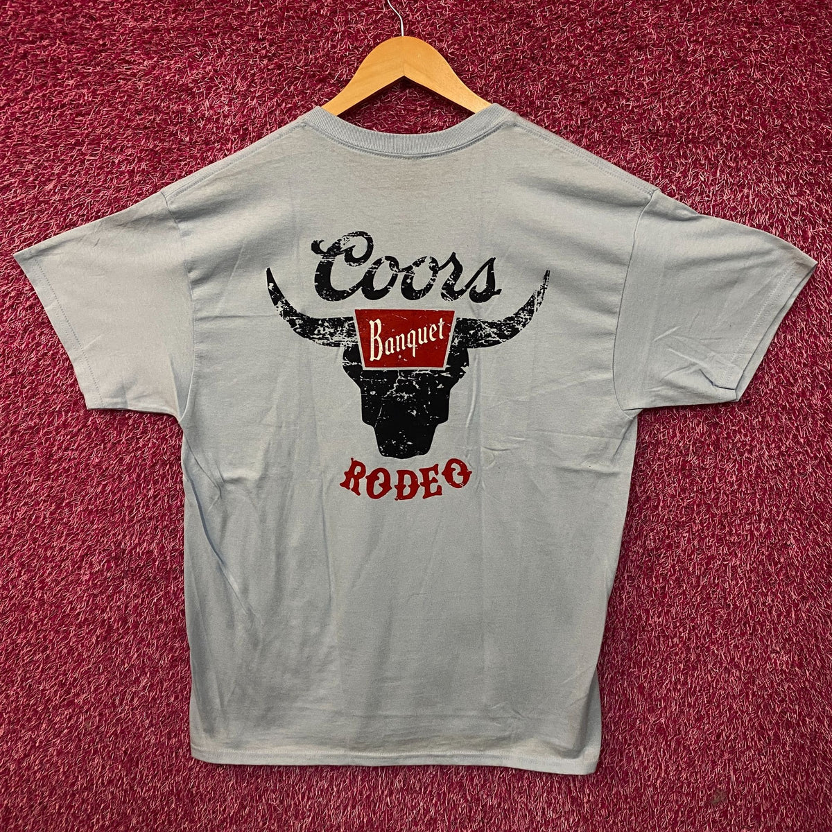 Coors Banquet Rodeo Graphic T-Shirt Large