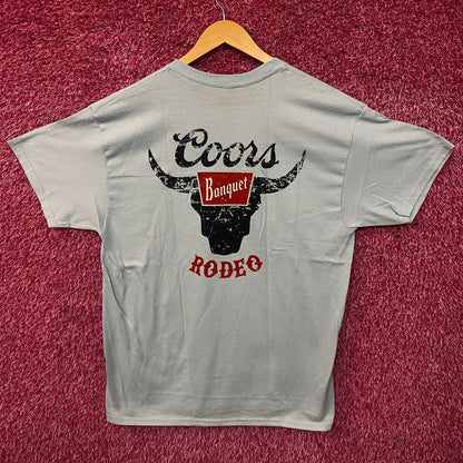 Coors Banquet Rodeo Graphic T-Shirt Large