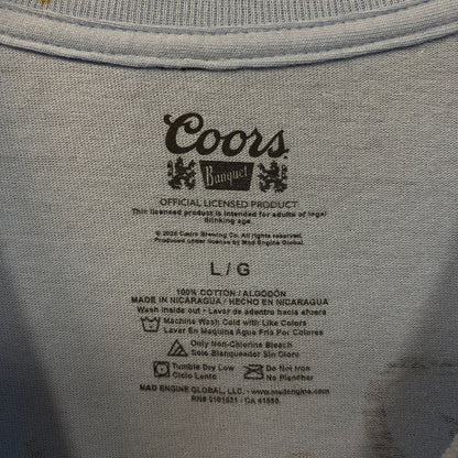 Coors Banquet Rodeo Graphic T-Shirt Large