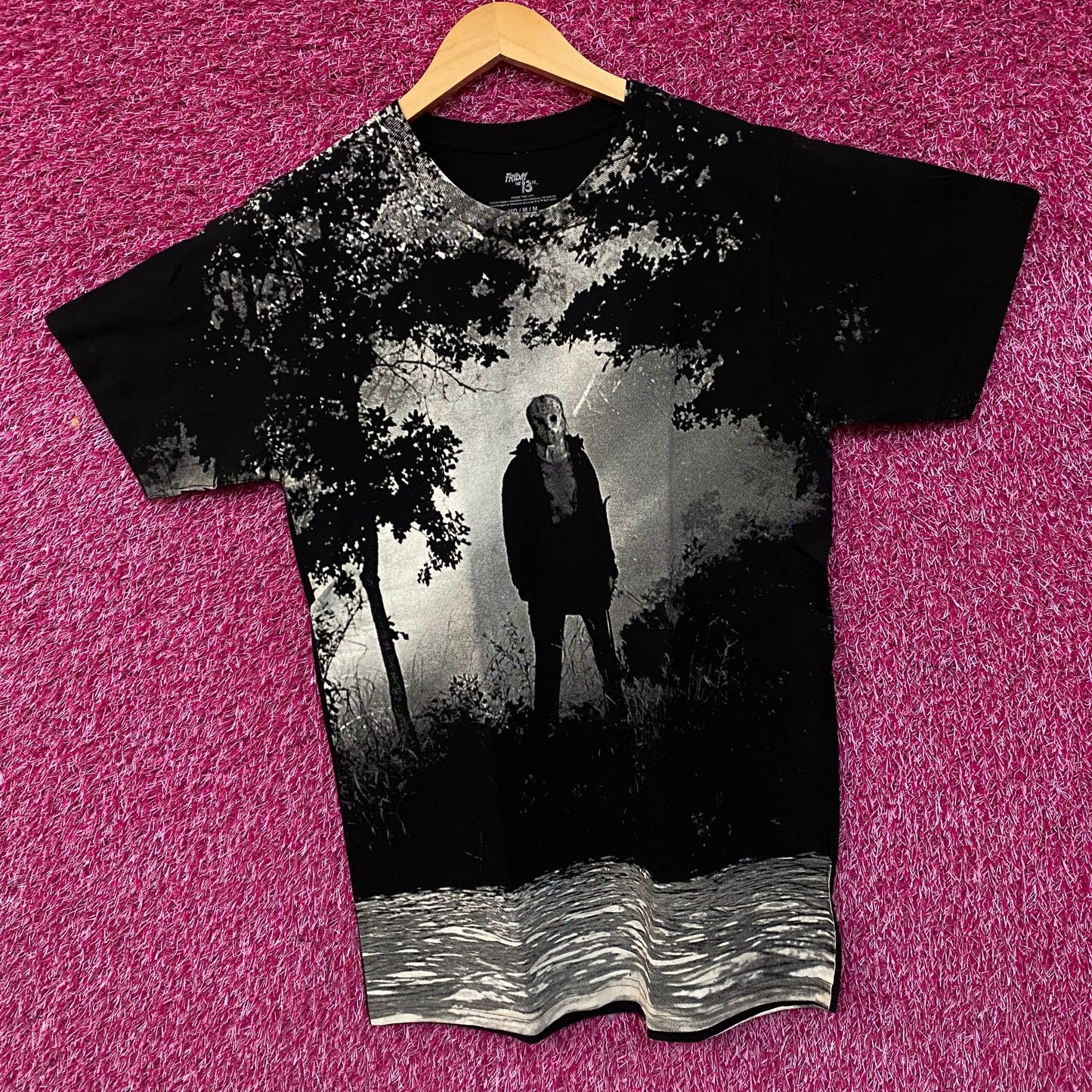 Friday the 13th Jason Forest Graphic T-Shirt Medium