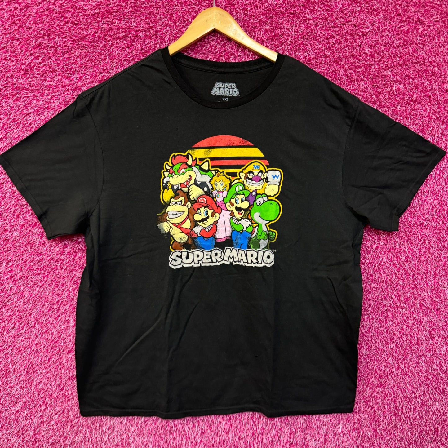 Super Mario Characters T-shirt size 2XL