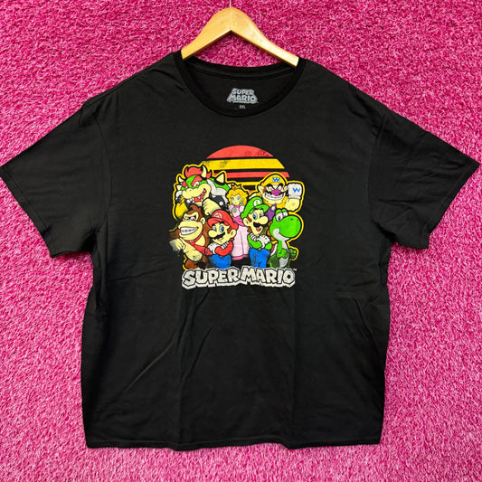 Super Mario Characters T-shirt size 2XL