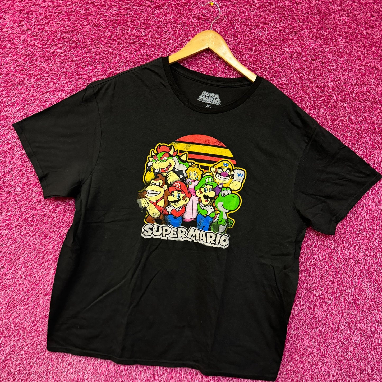 Super Mario Characters T-shirt size 2XL