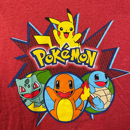 Pokémon Starter Pokemon anime Tshirt size Small