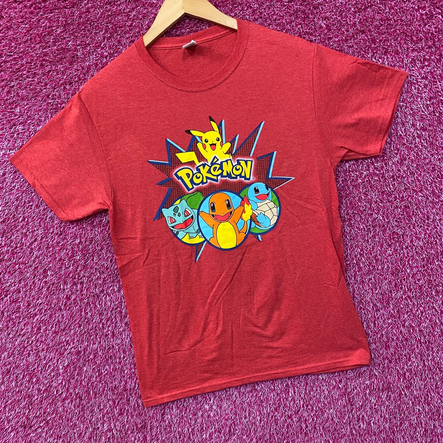 Pokémon Starter Pokemon anime Tshirt size Small