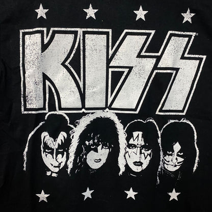 KISS Rock Band Members Graphic T-Shirt Small