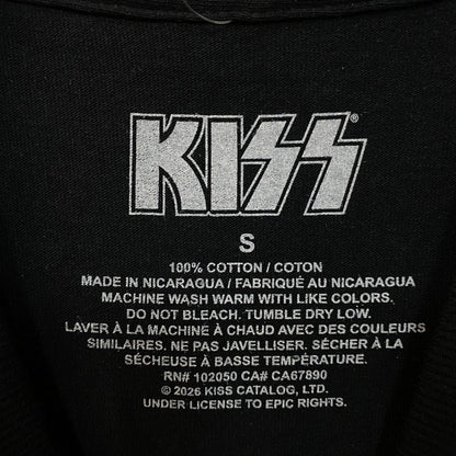 KISS Rock Band Members Graphic T-Shirt Small