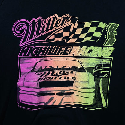 Junk Food Clothing Miller High Life Racing Graphic T-Shirt XL