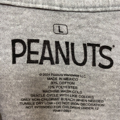 Peanuts Snoopy Take A Hike Beagle Scouts T-Shirt Large